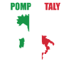 Pompeii Italy Italian Map Flag Geography