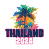 Thailand 2024 Holiday Palm Blob