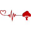 Tree, Pulse, Heart, Love