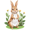 Mignon Lapin Marron 9