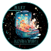Jelly Adventure - trendy jellyfish print