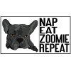 Nap Eat Zoomie Repeat – French Bulldog