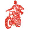 The Red Biker from Hell