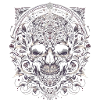 Baroque Skull Majesty