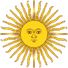 Sun Flag Argentina