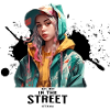 Neon Streetwear Girl 
