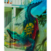 Crocodile Mural, Mexico City