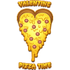 Valentine is pizza time
