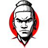 Wütender Samurai