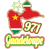 Flag Map of Guadeloupe
