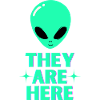 Alien Head They Are Here