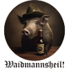 Sanglier avec chapeau - Waidmannsheil