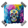 Skull / Bunter verliebter Totenkopf