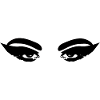 Schwarze Augen