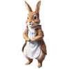Cute Bunny Brown 3