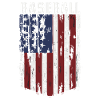 BASEBALL America USA Flag