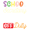 School secretary of duty