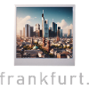 Skyline Frankfurt Retro Photo