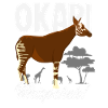 Funny zookeeper okapi lover