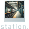 Station Vibe Retro Photo