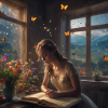 reading fantasy fairy