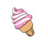 Eisliebhaber Eisverkäufer