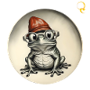 FROG WITH GLASSES