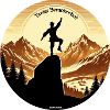 Tyrolean mountain acrobat