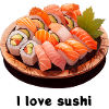 i love sushi