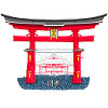 Sanctuaire d’Itsukushima, Miyajima, Hiroshima. Japon