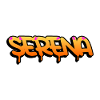 Graffiti first name Serena
