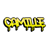 Graffiti name Camille