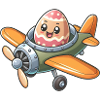 Easter Egg Airplane Pilot Design