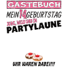 14th Birthday Girl & Boy Guestbook