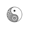 Symbole d’équilibre Yin et Yang