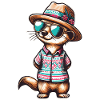 Suricate en été