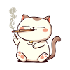 Cat Smoker Smoke Joint