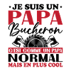 Il papà boscaiolo è come un papà normale