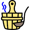 Icône de sauna