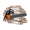 Chain Saw Lumberjack Chainsaw