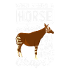 Lustiger Tierpfleger Okapi-liebhaber