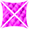 Abstract Polygon Design Pink