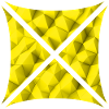 Abstract Polygon Design Yellow