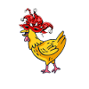 Poulet de carnaval