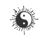 Symbole d’équilibre Yin avec Yang