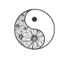 Fleurs Fleurs Yin et Yang