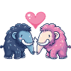 Mammoth Comic Couple Love