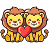 Leo Comic Couple Love
