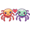 Tarantula Comic Couple Love
