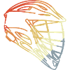 Lacrosse Helmet Retro Style
